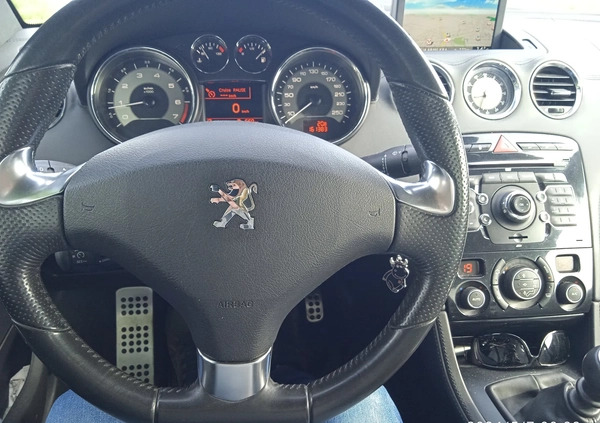 Peugeot RCZ cena 33900 przebieg: 161390, rok produkcji 2012 z Częstochowa małe 46